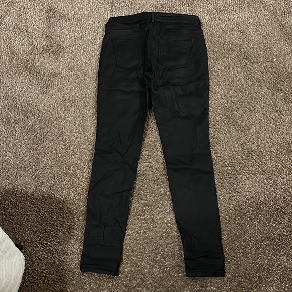 Faux leather skinny jeans size 29 - Picture 2 of 2